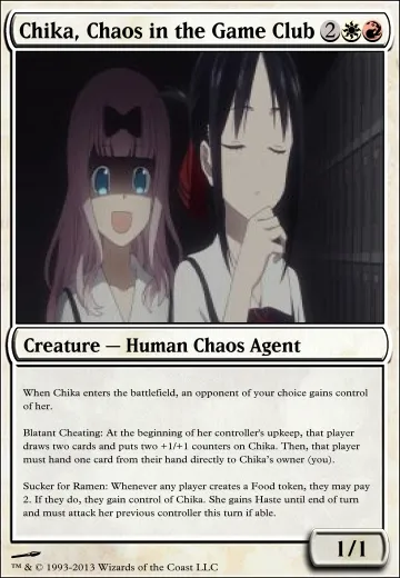 Chika Chaos In The Game Club