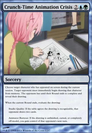 Crunch Time Animation Crisis