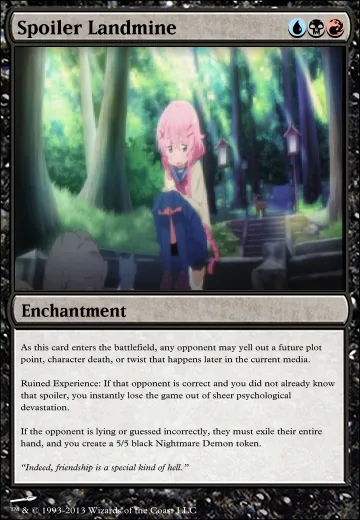 Spoiler Landmine