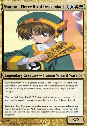 Syaoran Fierce Rival Descendant